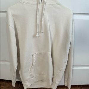 Cream Hoodie